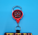 Loungefly Stranger Things Hellfire Club Retractable Lanyard ID Holder