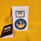 Loungefly Star Wars R2-D2 Stained Glass Portrait Flap Wallet