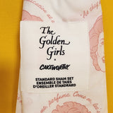 Cakeworthy the Golden Girls Standard Sham Set of 2 Pillow Case AOP Cotton