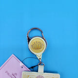 Disney Princess Rapunzel with Horse Tangled Retractable Lanyard ID Holder