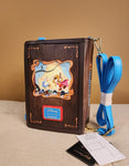 Pinocchio Story Book Convertable Backpack Crossbody Bag