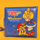 Whatever! Makes You Happy x Rainbow Brite Twink Padded Vinyl Snap Wallet