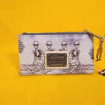Mickey Haunted House Skeleton Dance Halloween Flap Wallet