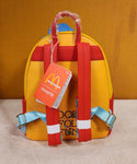 McDonalds Fry Gang Fry Guys Fast Food Triple Pocket Mini Backpack