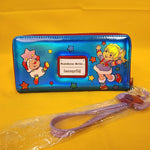 Rainbow Brite Cosplay Rainbow Metallic 80s Cartoon Wristlet Wallet