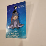 Winnie the Pooh Eeyore Cover Eye Enamel Pin Monogram