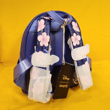 Loungefly Disney Lilo and Stitch Floral Sunset Scene Ducks Mini Backpack