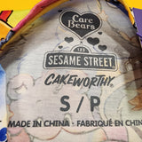 Cakeworthy Care Bears x Sesame Street AOP Unisex Tee Shirt Small