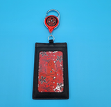 Loungefly Stranger Things Hellfire Club Retractable Lanyard ID Holder