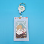 Loungefly Disney Marie Tea Cup Yarn Aristocats Retractable Lanyard ID Holder