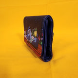 Loungefly Disney Lilo and Stitch Ducky Frog Stargazing Star Sky Flap Wallet