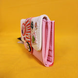Loungefly The Muppets Character Patches Kermit & Miss Piggy Flap Wallet