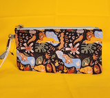 Loungefly Disney Lion King 30th Anniversary AOP Nylon Zip Pouch Wristlet Wallet