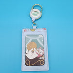 Loungefly Disney Marie Tea Cup Yarn Aristocats Retractable Lanyard ID Holder