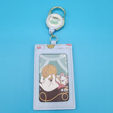 Loungefly Disney Marie Tea Cup Yarn Aristocats Retractable Lanyard ID Holder