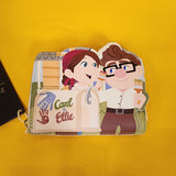 Loungefly Disney Pixar Up Carl & Ellie Mailbox Paint Zip Wallet