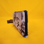 Mickey Haunted House Skeleton Dance Halloween Flap Wallet