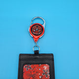 Loungefly Stranger Things Hellfire Club Retractable Lanyard ID Holder