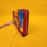Rainbow Brite Cosplay Rainbow Metallic 80s Cartoon Wristlet Wallet