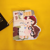 Loungefly Disney Pixar Up Carl & Ellie Mailbox Paint Zip Wallet