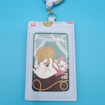 Loungefly Disney Marie Tea Cup Yarn Aristocats Retractable Lanyard ID Holder