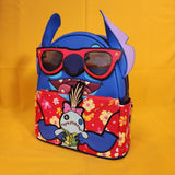 Loungefly Disney Lilo and Stitch Vacation SDCC Limited Edition Mini Backpack