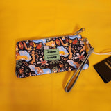 Loungefly Disney Lion King 30th Anniversary AOP Nylon Zip Pouch Wristlet Wallet