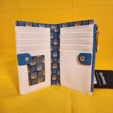 Loungefly Star Wars R2-D2 Stained Glass Portrait Flap Wallet