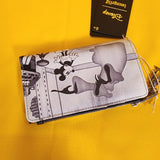 Mickey Haunted House Skeleton Dance Halloween Flap Wallet