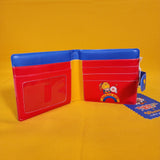 Whatever! Makes You Happy x Rainbow Brite Twink Padded Vinyl Snap Wallet
