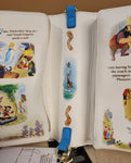 Pinocchio Story Book Convertable Backpack Crossbody Bag