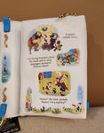 Pinocchio Story Book Convertable Backpack Crossbody Bag