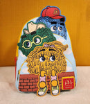 McDonalds Fry Gang Fry Guys Fast Food Triple Pocket Mini Backpack