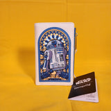 Loungefly Star Wars R2-D2 Stained Glass Portrait Flap Wallet