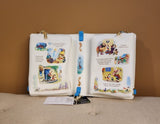 Pinocchio Story Book Convertable Backpack Crossbody Bag