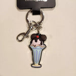 Mickey Mouse Ice Cream Sundae 3D Keychain Charm