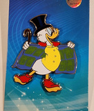 Scrooge Mcduck Duck Tales Dollar Cape Enamel Pin