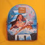 Loungefly Disney Princess Pocahontas Meeko Flit Riverbend Mini Backpack
