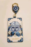 Star Wars Darth Vader Blue Retractable Lanyard ID Holder