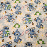 Loungefly Disney Lilo and Stitch Springtime Ducks Frog Daisy T Shirt L Blue