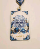 Star Wars Darth Vader Blue Retractable Lanyard ID Holder