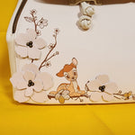Loungefly Disney Bambi Thumper Cherry Blossom Floral Flap Sack Mini Backpack