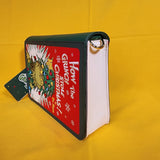 Loungefly Dr. Seuss How the Grinch Stole Christmas! Holiday Book Crossbody Bag