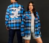 Cakeworthy Disney Fantasia Flannel Sorcerer's Apprentice Blue Unisex 2XL