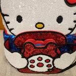Hello Kitty 50th Anniversary Phone Sequin Cosplay Mini Backpack