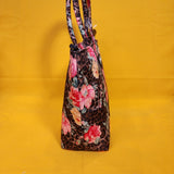 Betsey Johnson Leopard Cheetah Animal Print Rose Insulated Lunch Tote Bag