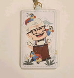 Pixar UP Carl Russel Kevin Retractable Lanyard ID Holder