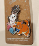 The Aristocats Kittens Yarn Tea Cup Enamel Pin