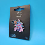 Loungefly Disney Lilo & Stitch Pink Tricycle Bicycle Ride Enamel Pin NEW