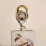 Pixar UP Carl Russel Kevin Retractable Lanyard ID Holder